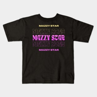 Mazzy Star // Typography Fan Art Design Kids T-Shirt